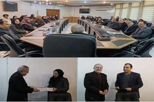 مراسم تودیع و معارفه معاون آموزشی انستیتو و دانشکده علوم تغذیه و صنایع غذایی